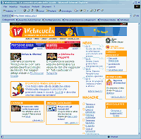 Figura 13 La home page di Webscuola