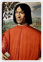 Lorenzo de' Medici, detto il Magnifico in un ritratto di Girolamo Macchietti