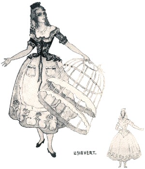 Figura 05: Figurini di Sievert per Le nozze di Figaro di Mozart.
